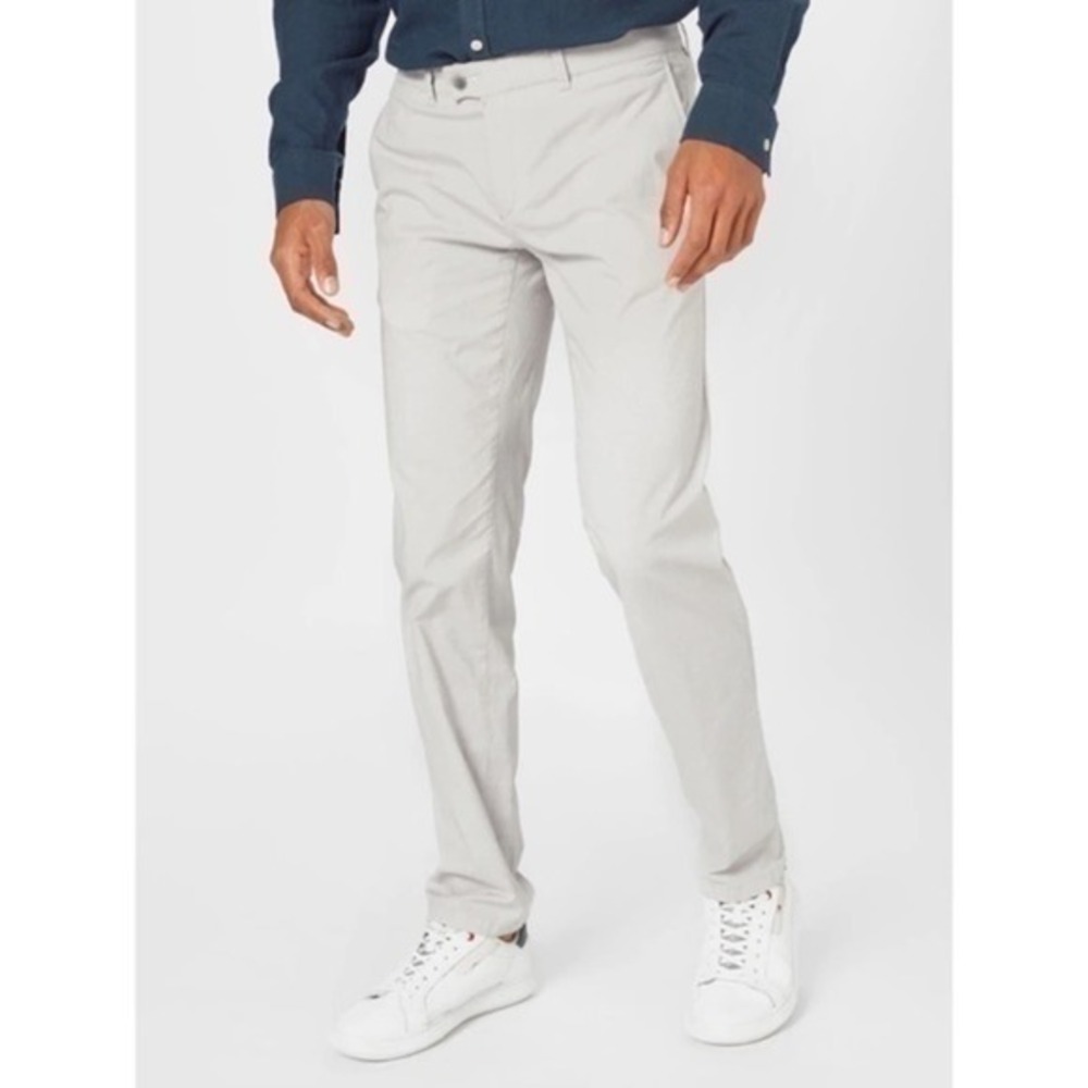 Brax Felix Modern Fit Ice Cotton Vintage Cream Wash Chino Pants Size 40x34